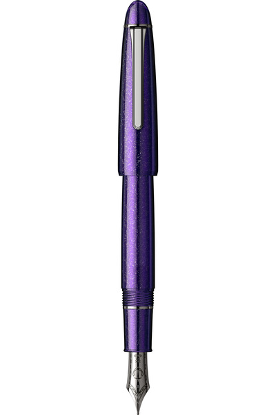 Sailor Fountain Pen 1911L Ringless Galaxy Magellanic Clouds Purple GMT 21K (F)