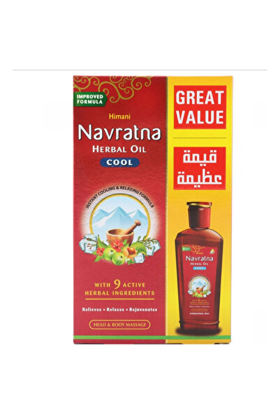 Navratna زيت أعشاب 300+100 مل