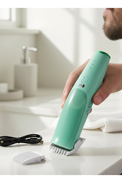 Yallabena 👶 Safe & Quiet Baby Hair Clipper – USB Rechargeable with 3 Speeds ✂️✨