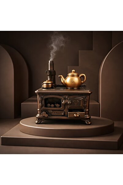 Home 🏡 El Yapımı Kuzineli Soba – Geri Akış Tütsülük & Dekoratif Obje