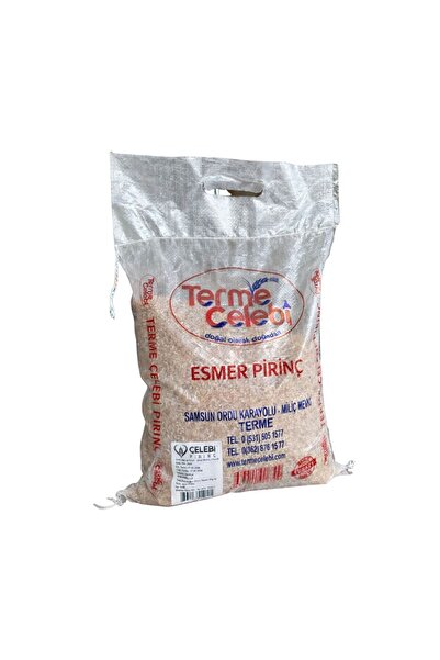 TERME ÇELEBİ Çelebi Esmer Pirinç | Kırmızı Çizgili Pirinç | Yüksek Kalite Pir...