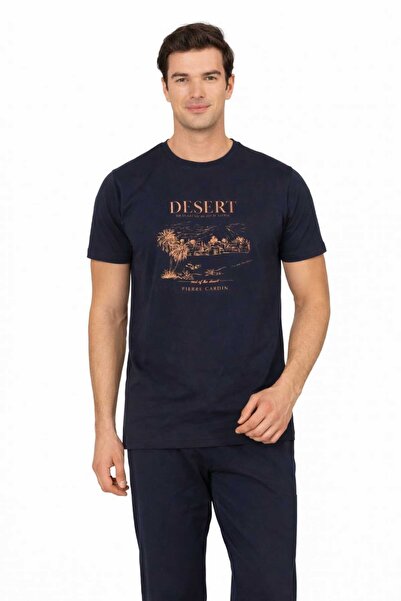 Pierre Cardin Combed Cotton Short Sleeve Pajama Set H-Pc6138