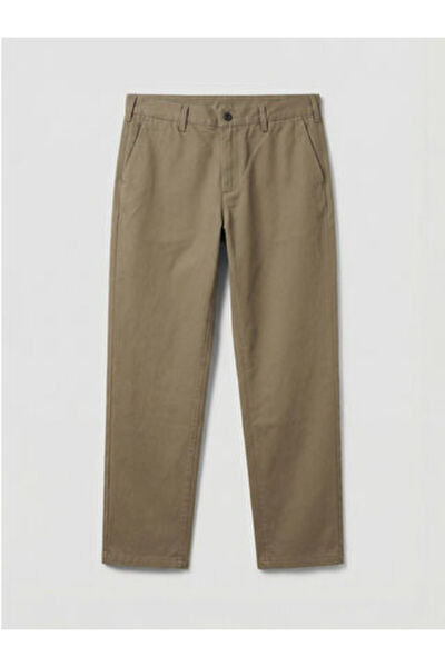 LC Waikiki بنطلون رجالي M1 SEZON كاكي قياسي من نوع دوبي