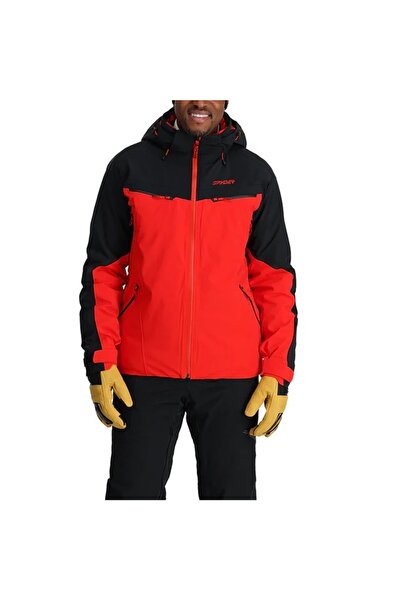 Spyder Men's Ski Jacket Monterosa GTX 2024-Red/Black-S