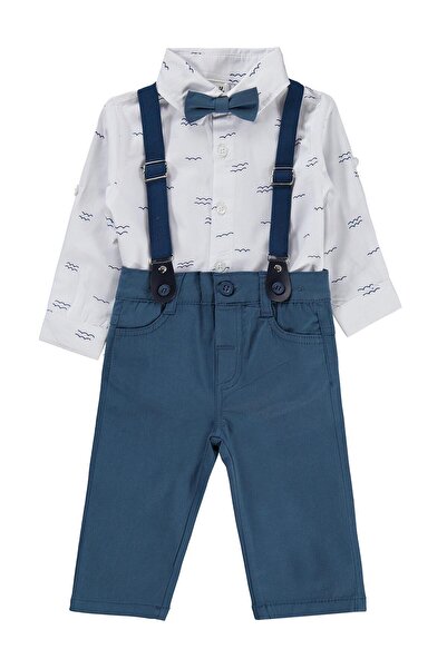 Civil Baby Papyonlu Askılı 6-18 Ay Takım - Yeşil 18-24 Ay