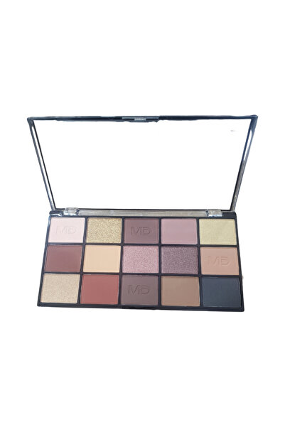 md Makeup Design Shimmer & Matte ShadesEyeshadow Palette 15 Colors