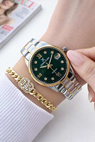 Daniel Klein Steel Cord Strap 2 Year Warranty 3 Atm Water Resistant Women Wri...