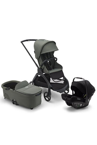 Bugaboo Dragonfly 3 in 1 Stroller Black/Forest Green