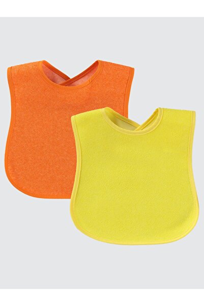Civil Baby Basic Colorful Baby Bib - Orange Standard