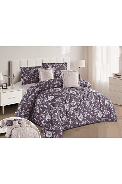 alzawia Double-sided tablecloth, wooded side, plain side, 4 pieces