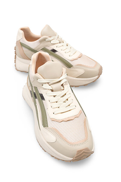 Solo Bag Women's Lace-Up High-Sole Sneaker Sports Shoes