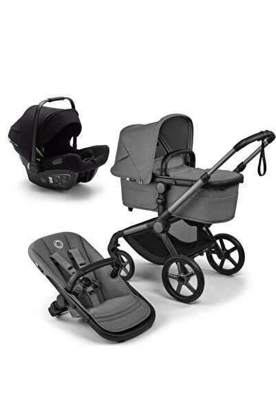 Bugaboo Fox 5 3-in-1 Stroller Graphite/Moon Grey