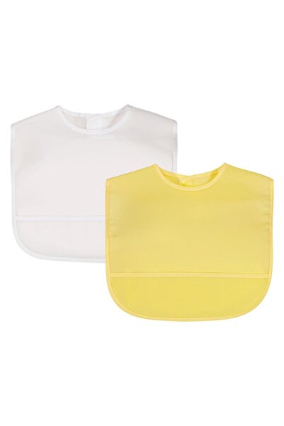 Civil Baby مريلة أطفال مسطحة من قطعتين - إكرو ستاندرد