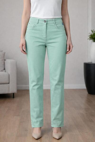 BONİTA Bonitaliz 185 back pocket high waist 5 pocket lycra tube leg pants