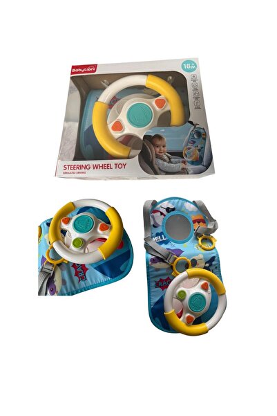 ADIRI SHOP Jucărie Volan Interactiv pentru Copii 18M+ – Steering Wheel Toy cu...