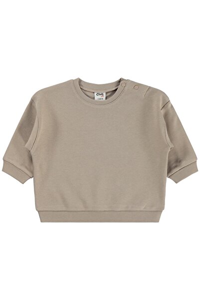 Civil Baby Hanorac de bază 3-18 luni - Bej 9-12 luni