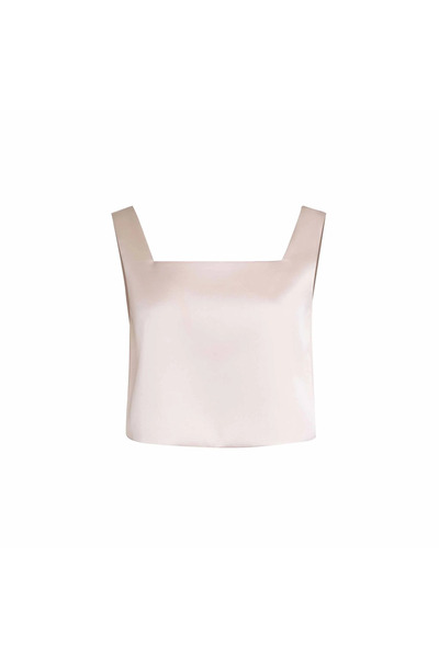 2TRENDY قميص توب بأشرطة أكتاف عريضة