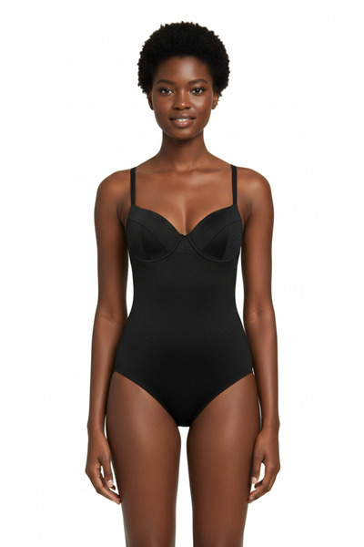 Adel swimwear Push-up Kaplı Mayo - Parlak Kumaş