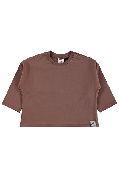 Civil Baby Hanorac de bază pentru 6-18 luni - Maro 6-9 luni