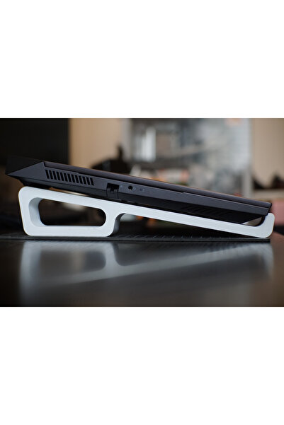 DU&ER حامل كمبيوتر محمول مريح مكون من قطعتين - حامل كمبيوتر محمول لسطح المكتب