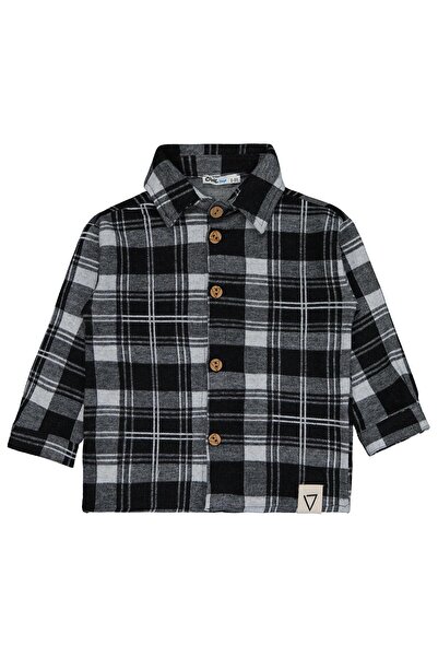 Civil Boys Καρό πουκάμισο για 2-5 ετών - Μαύρο για 2-3 ετών
