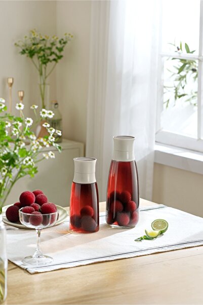 M'art Home Pinmoo NordicFresh Cam Filtreli Kapaklı Sürahi 600 Ml. – Soğuk Çay...