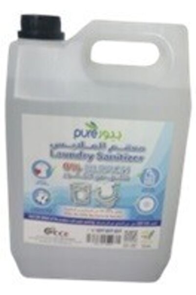 Pure Laundry Sanitizer Liquid in a Gallon Container 5 Liter
