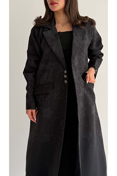 AYA MWT1039 - Printed Blazer Abaya