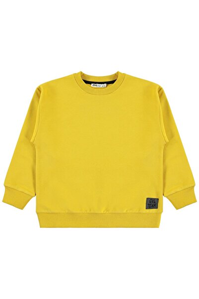 Civil Boys Armalı Sweatshirt for Ages 6-9 - Mustard for Ages 6-7