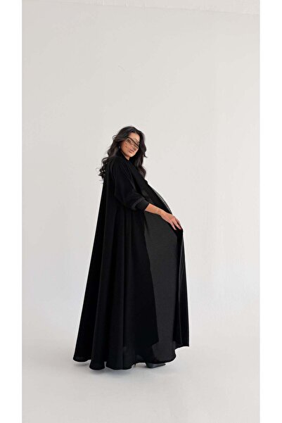 lamsuh harir عبايه ملكي مع اضافه كم سترتش