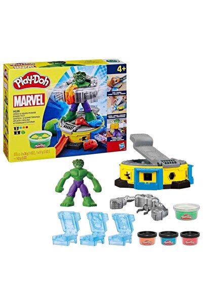 Play Doh Marvel Hulk Ez ve Sıkıştır Oyun Hamuru Seti