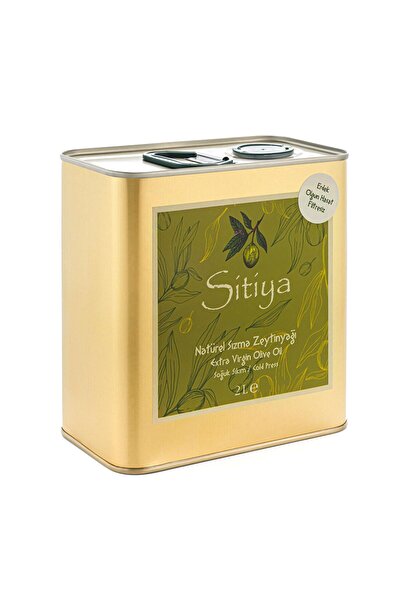 Sitiya Erdek Kapıdağ Olgun Hasat Natürel Sızma Zeytinyağı (Soğuk Sıkım) 2 lt