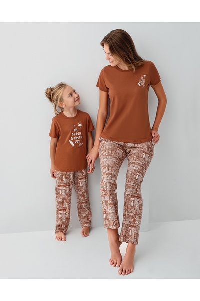 Arnetta Mother-Daughter 100% Cotton Pajama Set (Sizes Priced Separately)
