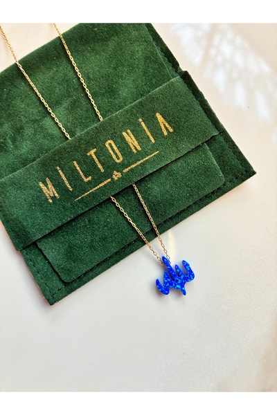 Miltonia 925s Sedefli Allah Yazılı Gümüş Kolye