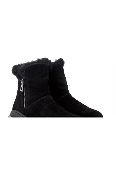 ANNASIA SHOES MARISA Boots - Black Leather