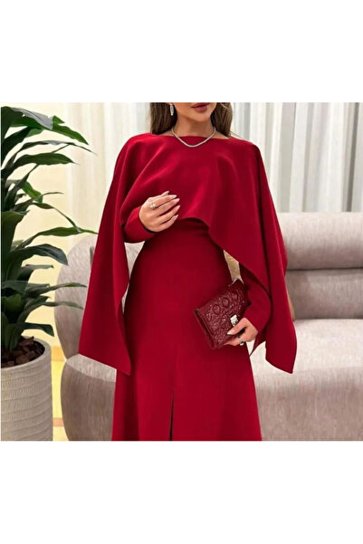 EALME Elegant Crepe evening dress