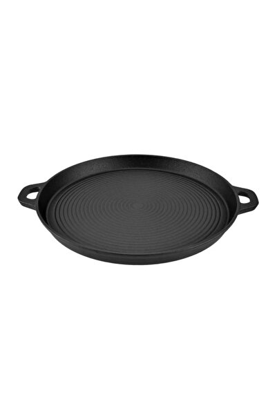 Perfect Home BBQ grill plate 33cm round, cast iron 12003