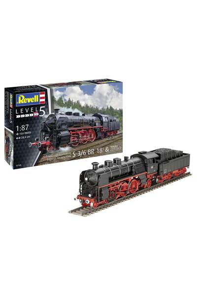 REVELL Locomotiva Kit Express S 3/6 Rev 02168