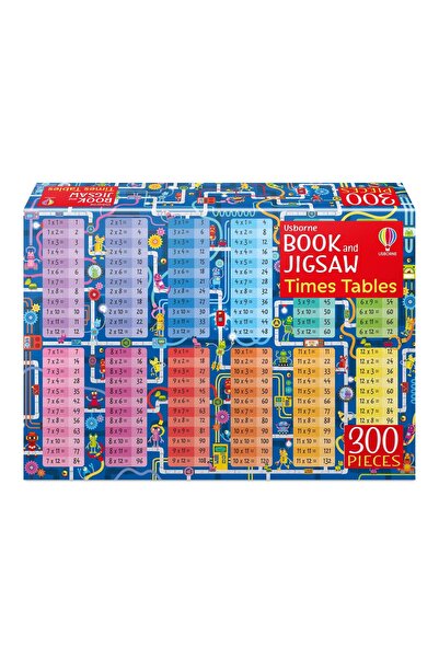 Usborne Children's book, Usborne, Book and Jigsaw Times Tables, 6+ years