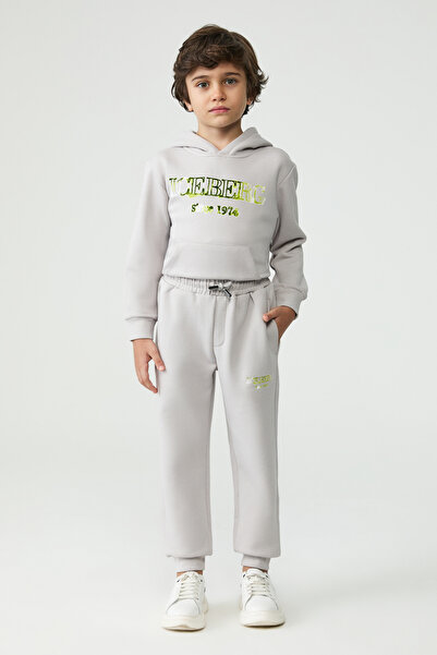 Iceberg Boy Grey Tracksuit Bottom