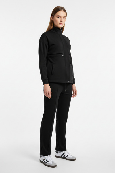 AWOONN Γυναικεία αθλητική φόρμα από ύφασμα Modal με λεπτομέρεια τσέπης με φερ...