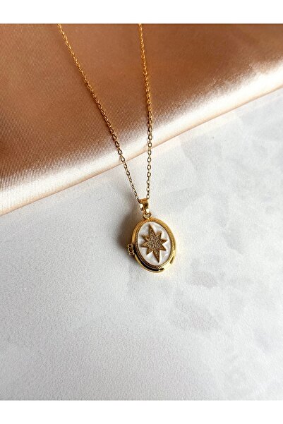 Nour Co Covered Locket Necklace