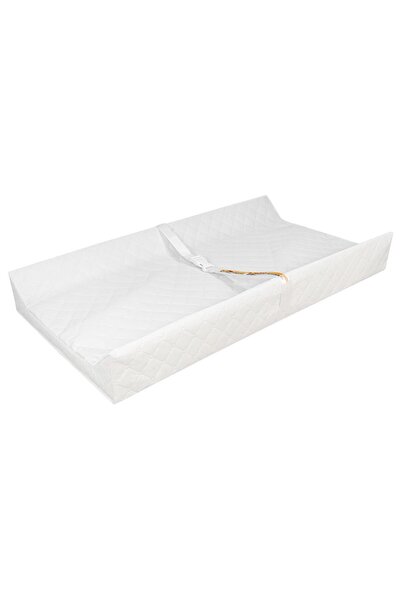 Moon - وسادة تغيير حفاضات مقاومة للماء - أبيض