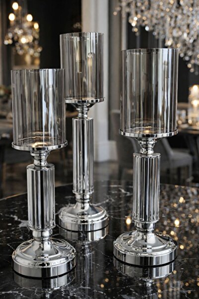 YGM MATMAZEL 3 LÜ ŞAMDAN GÜMÜŞ