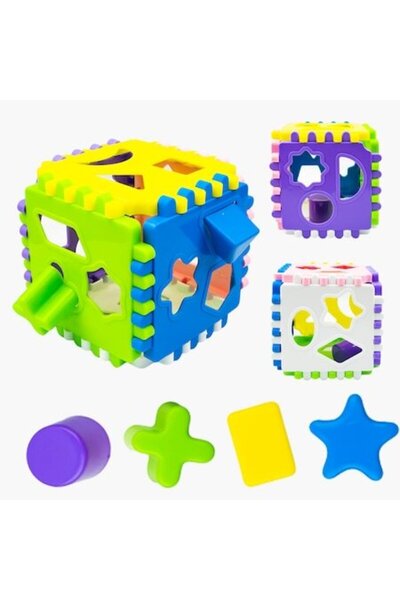 Robentoys Cub de sortare educațional pentru bebeluși,