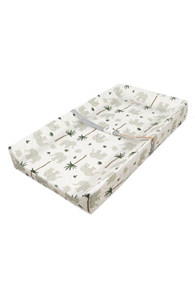 Moon حصيرة تغيير حفاضات مقاومة للماء بتصميم محيطي - فيل