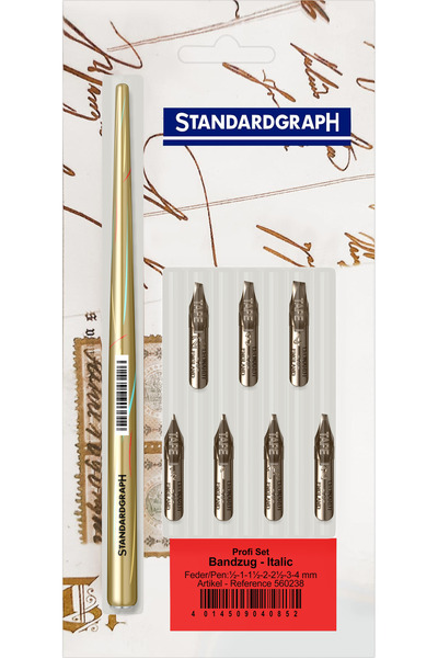 Standardgraph Set profesional de penițe italice