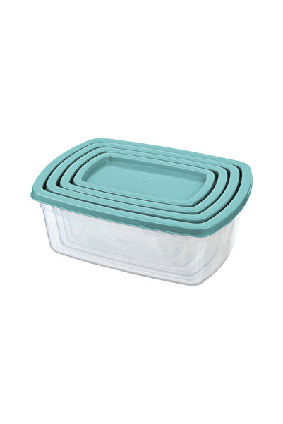 Cosiness Rectangular 4-Piece Storage Container Set