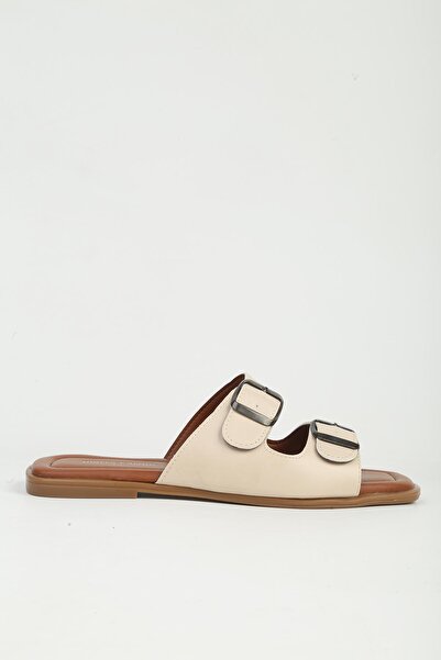 Pierre Cardin Women's Beige Slippers Pc-55741