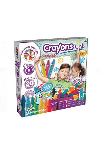 Science4you Creative Crayon Workshop Set, 6 years+